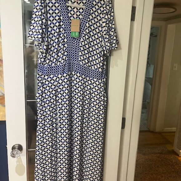Boden "Ellie" Flutter Maxi Tea Dress NWT - Picture 4 of 4